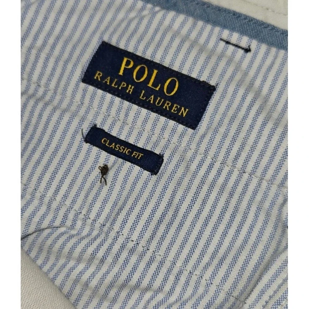 Polo Ralph Lauren Classic Straight Chino‎ Golf Blue Pants Size 42 x 31 Big Tall